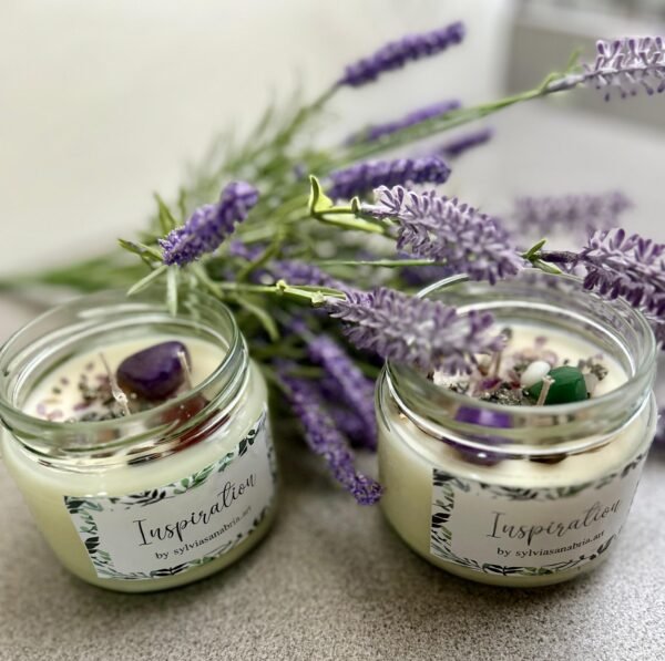 Vela Cristalina "Inspiration": Aromas y Cuarzo - Image 2